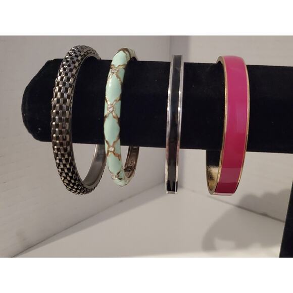 Lot Of 4 Wrist Bangles - Picture 1 of 2
